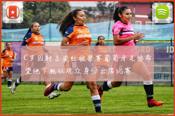 C罗因肘击染红被禁赛葡萄牙足协希望他下轮以观众身份出席比赛